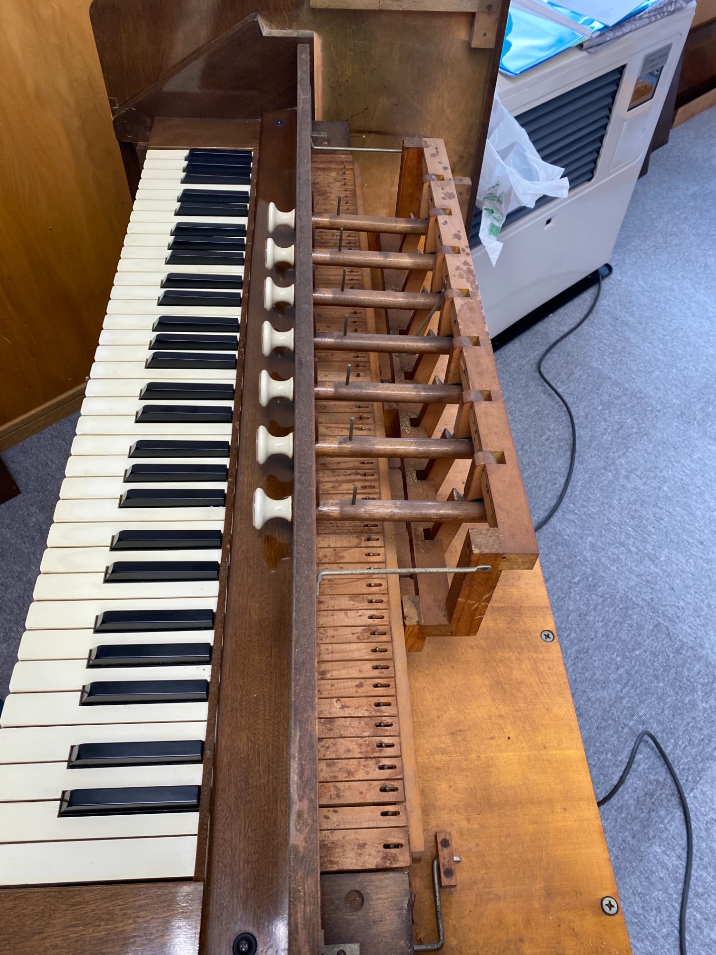 初めてのオルガン修理